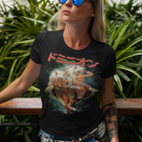 Dominion Tank Police Puma Sisters Graphic T-Shirt  80s Anime Tee