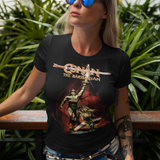 Conan The Barbarian Graphic T-Shirt | Arnold Schwarzenegger Retro Fantasy Tee | RetroPunkDesign
