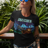 Snatcher 1988 Graphic T-Shirt | Hideo Kojima Cyberpunk Adventure Tee | RetroPunkDesign