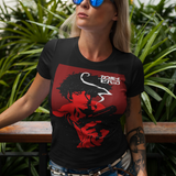 Cowboy Bebop Spike Spiegel Graphic T-Shirt | Retro Anime Sci-Fi Polyester Tee | RetroPunkDesign - Retro Punk Design 