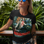 Golgo 13 Queen Bee Anime Graphic T-Shirt | Duke Togo Retro Action Tee | RetroPunkDesign - Retro Punk Design 