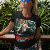 Golgo 13 Queen Bee Anime Graphic T-Shirt | Duke Togo Retro Action Tee | RetroPunkDesign - Retro Punk Design 