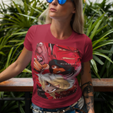 Gunsmith Cats Graphic T-Shirt | Rally Vincent Retro Anime Action Tee | RetroPunkDesign