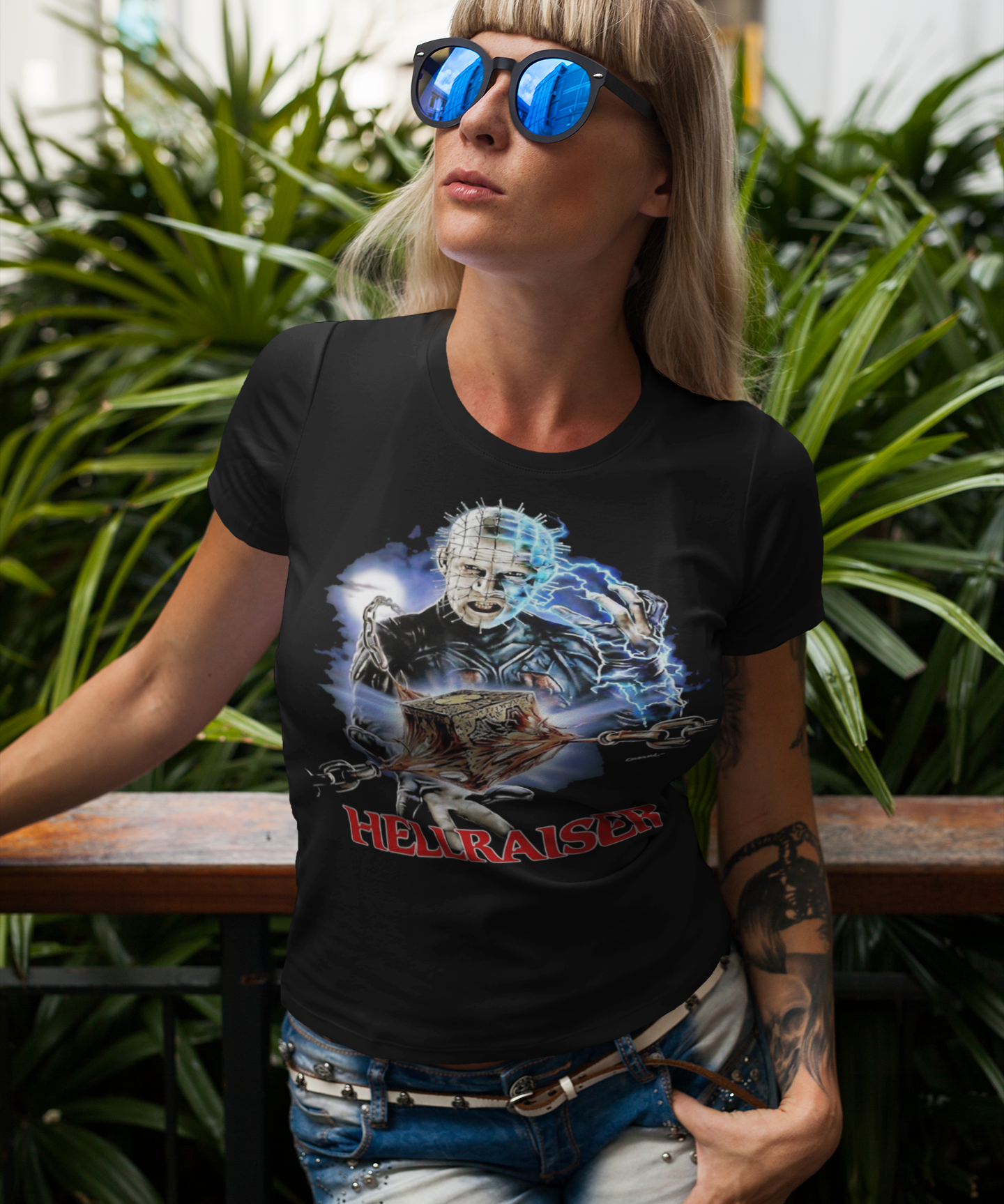 Hellraiser 1987 Graphic T-Shirt | Classic Horror Movie Tee | Clive Barker Cult Film Apparel | RetroPunkDesign