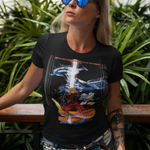 Space Adventure Cobra Graphic T-Shirt Retro Anime Sci - Retro Punk Design 