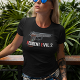 Resident Evil 2 Graphic T-Shirt | Retro Survival Horror Raccoon City Tee | RetroPunkDesign - Retro Punk Design 