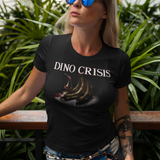 Dino Crisis Graphic T-Shirt | Retro Capcom Gaming Tee | Classic Survival Horror Apparel | RetroPunkDesign
