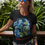 Blade Runner 1982 Graphic T-Shirt | Harrison Ford & Rutger Hauer Sci-Fi Movie Tee | RetroPunkDesign