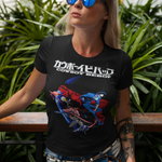Cowboy Bebop Spike Spiegel Graphic T-Shirt | Retro Anime Space-Noir Tee | RetroPunkDesign - Retro Punk Design 