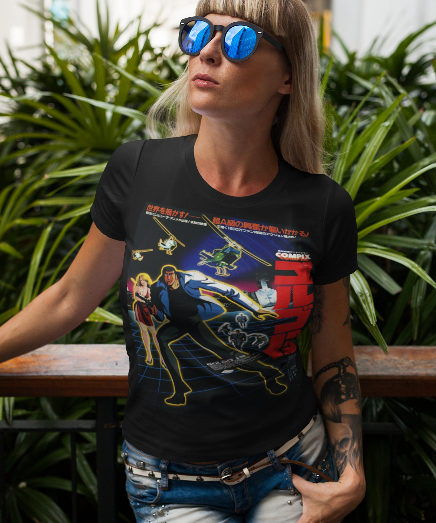 Golgo 13 The Professional Graphic T-Shirt | Duke Togo Anime Classic Tee | RetroPunkDesign - Retro Punk Design 