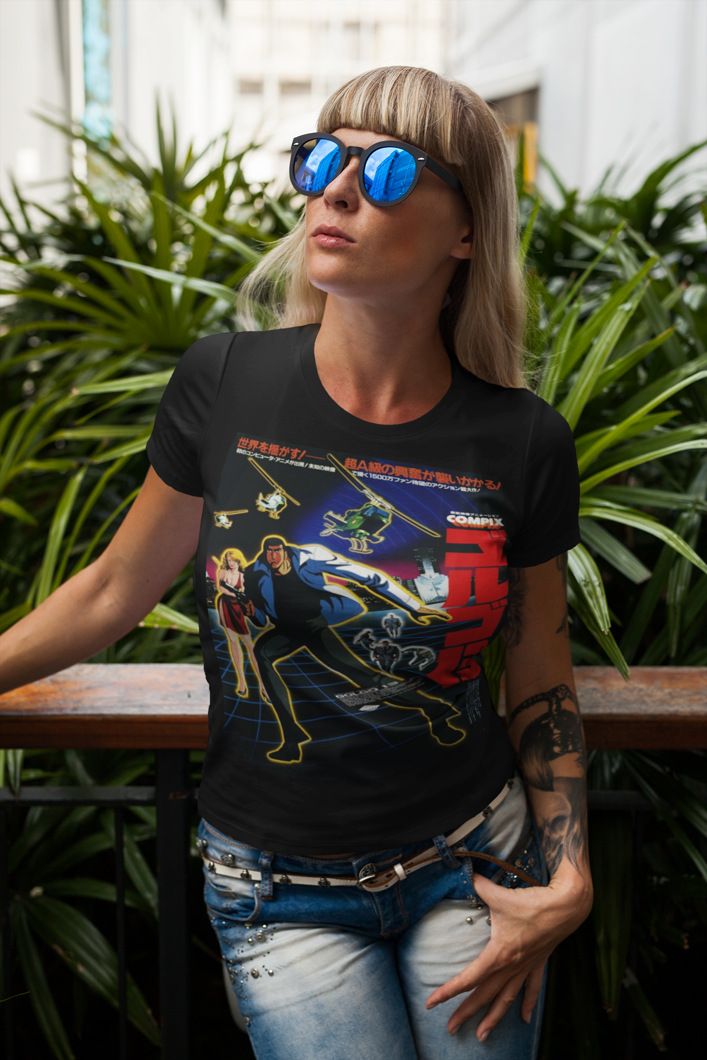 Golgo 13 The Professional Graphic Tee - Retro Punk Design 