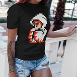 Final Fantasy 1987 White Mage Graphic T-Shirt | Retro JRPG Pixel Art Tee | RetroPunkDesign