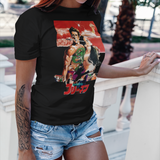 Crying Freeman Anime Graphic T-Shirt  108 Dragons Manga