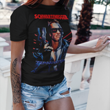 The Terminator Arnold Schwarzenegger Graphic T-Shirt | 1984 Sci-Fi Action Movie Tee | RetroPunkDesign