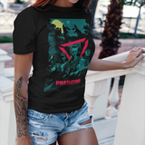 Predator 1987 Arnold Schwarzenegger Graphic T-Shirt | Retro Sci-Fi Action Movie Tee | RetroPunkDesign