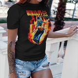 Ninja Gaiden Graphic T-Shirt | Retro NES Action Platformer Gamer Tee | RetroPunkDesign