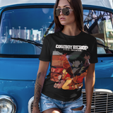 Cowboy Bebop The Movie Graphic T-Shirt | Retro Anime Sci-Fi Action Tee | RetroPunkDesign - Retro Punk Design 