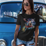 Evil Dead 2 Bruce Campbell Graphic T-Shirt  80s Horror Movie Tee  RetroPunkDesign - Retro Punk Design 