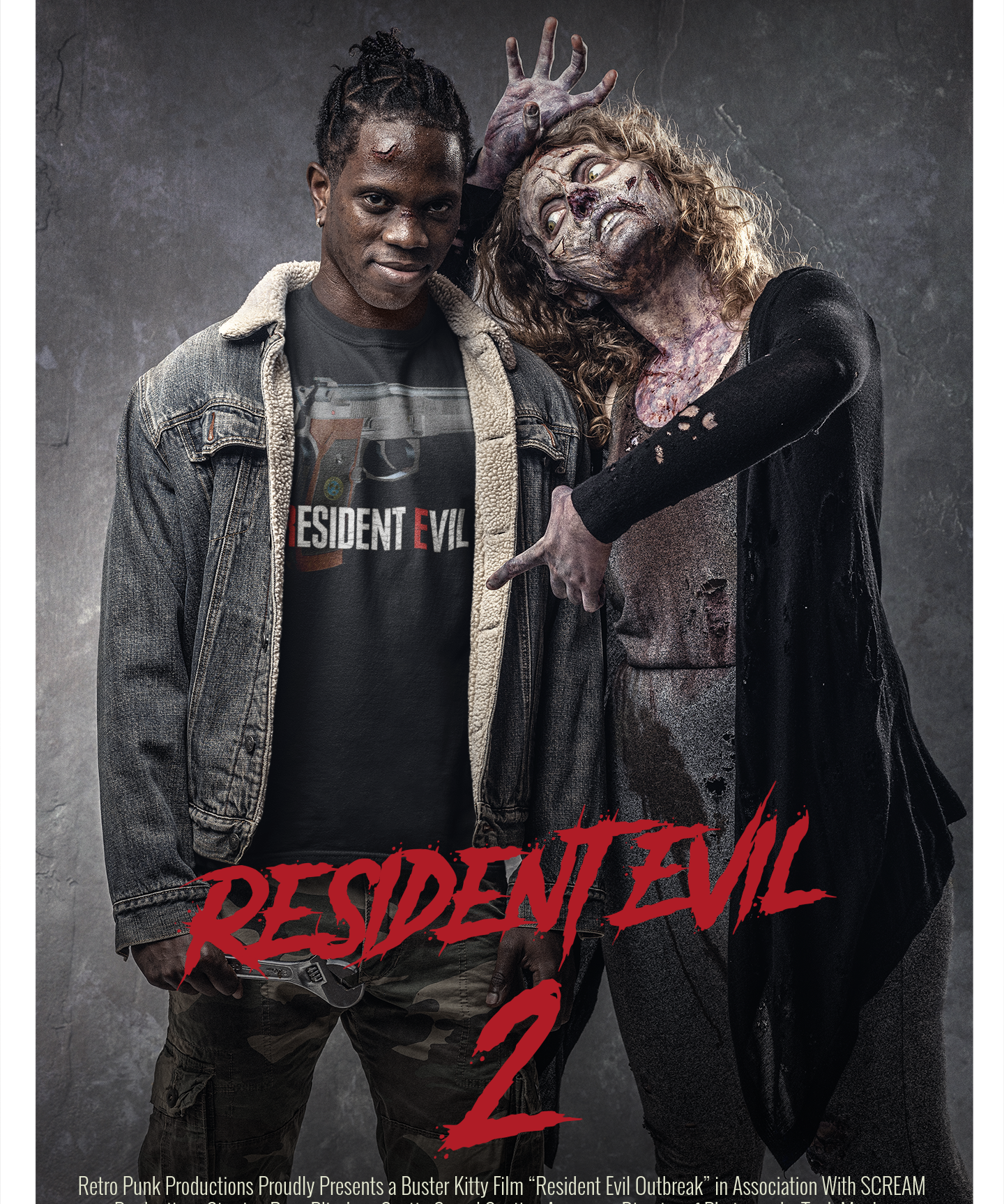 Resident Evil 2 Graphic T-Shirt | Retro Survival Horror Raccoon City Tee | RetroPunkDesign - Retro Punk Design 