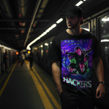 Hackers 1995 Graphic T-Shirt  100% Polyester Laser Print Retro Cyberpunk Movie Tee  RetroPunkDesign