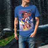 Pierre Kirby American Commando 2 Graphic T-Shirt  80s Action Movie Tee  Polyester Shirt  RetroPunkDesign