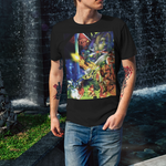 RetroPunkDesign Final Fantasy VII Graphic T-Shirt Retro JRPG Main Characters Gaming Tee - Retro Punk Design 