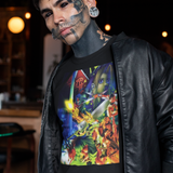 RetroPunkDesign Final Fantasy VII Graphic T-Shirt Retro JRPG Main Characters Gaming Tee - Retro Punk Design 