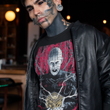Hellraiser 1987 Graphic T-Shirt | Pinhead Horror Movie Polyester Tee | RetroPunkDesign