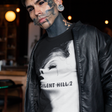 Silent Hill 2 Graphic T-Shirt | Retro PS2 Survival Horror Polyester Tee | RetroPunkDesign