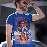 Pierre Kirby American Commando 2 Graphic T-Shirt  80s Action Movie Tee  Polyester Shirt  RetroPunkDesign