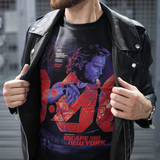 Escape From New York Snake Plissken Kurt Russell Graphic T-Shirt  1981 Sci-Fi Movie Tee  RetroPunkDesign