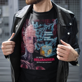 Hellraiser 1987 Graphic T-Shirt | Pinhead Horror Movie Tee | Classic Clive Barker Film Shirt | RetroPunkDesign