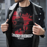 Cowboy Bebop Spike Spiegel Graphic T-Shirt | Retro Anime Space-Noir Tee | RetroPunkDesign - Retro Punk Design 