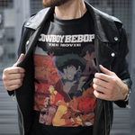 Cowboy Bebop The Movie Graphic T-Shirt | Retro Anime Sci-Fi Action Tee | RetroPunkDesign - Retro Punk Design 