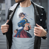 Chun-Li Street Fighter II Graphic T-Shirt  Retro Arcade Gaming Tee  90s Fighter Apparel  RetroPunkDesign