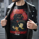 Cowboy Bebop Graphic T-Shirt | Retro Anime Space Cowboy Tee | RetroPunkDesign - Retro Punk Design 