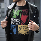 Cowboy Bebop Graphic T-Shirt | Classic Anime Tee | Retro Space Western Apparel | RetroPunkDesign