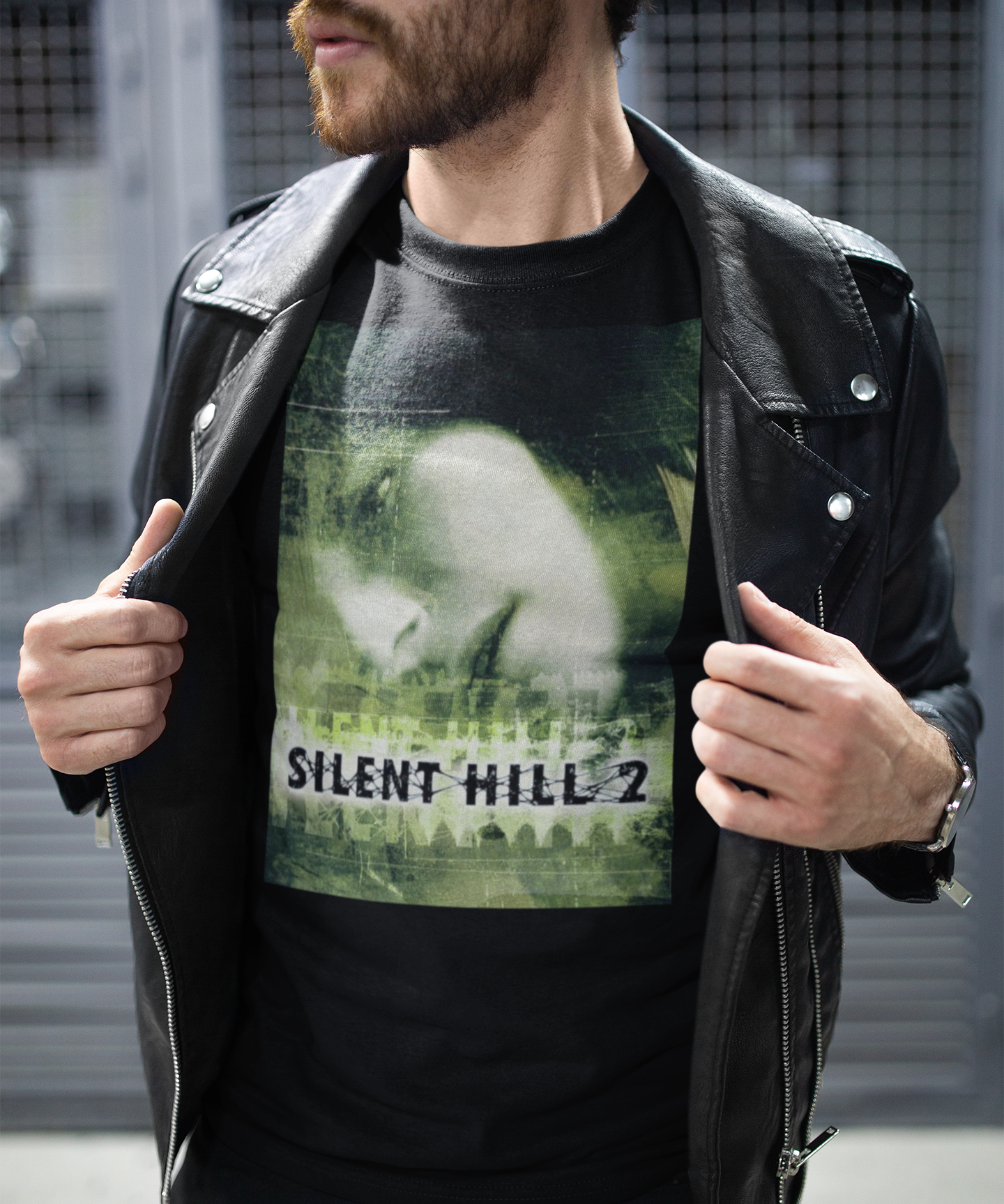 Silent Hill 2 Graphic T-Shirt | Retro Survival Horror PS2 Game Tee | RetroPunkDesign