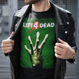 Left 4 Dead Graphic T-Shirt | Classic Zombie FPS Gaming Tee | RetroPunkDesign