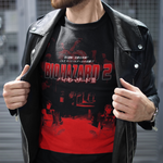 Biohazard 2 Graphic T-Shirt | Retro Resident Evil 2 Horror Game Tee | RetroPunkDesign - Retro Punk Design 