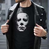 Halloween 1978 Michael Myers Graphic T-Shirt | Retro Slasher Horror Tee | RetroPunkDesign