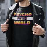 Psycho World Retro Graphic T-Shirt | 80s Sci-Fi Gaming Tee | Vintage Japanese Game Apparel | RetroPunkDesign