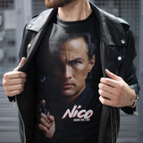 Above the Law 1988 Steven Seagal Graphic T-Shirt | Classic 80s Action Movie Tee | RetroPunkDesign