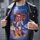 Pierre Kirby American Commando 2 Graphic T-Shirt  80s Action Movie Tee  Polyester Shirt  RetroPunkDesign