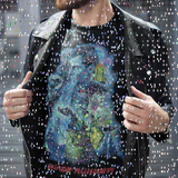 Blade Runner 1982 Graphic T-Shirt | Harrison Ford & Rutger Hauer Sci-Fi Movie Tee | RetroPunkDesign