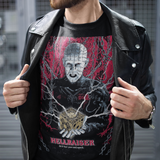 Hellraiser 1987 Graphic T-Shirt | Pinhead Horror Movie Polyester Tee | RetroPunkDesign