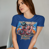 Street Fighter II 1994 Jean-Claude Van Damme Graphic T-Shirt | Classic Action Movie Tee | Retro Gaming Apparel | RetroPunkDesign