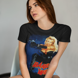 Barb Wire 1996 Pamela Anderson Graphic T-Shirt  90s Action Movie Tee  RetroPunkDesign