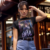 Iria Zeiram The Animation Graphic T-Shirt | Retro 90s Sci-Fi Anime Polyester Tee | RetroPunkDesign