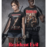 Resident Evil Graphic T-Shirt  Polyester Survival Horror Gamer Tee  Retro Capcom Apparel  RetroPunkDesign